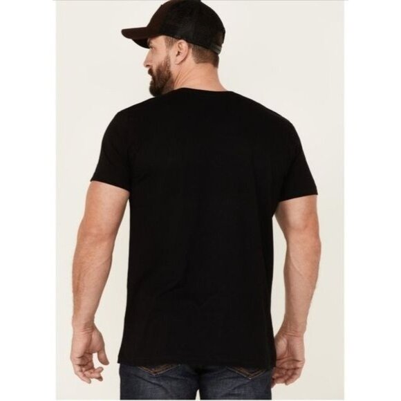 Moonshine Spirit By Brad Paisley Black Graphic T-Shirt M 100% Cotton Mens Casual - Picture 9 of 11